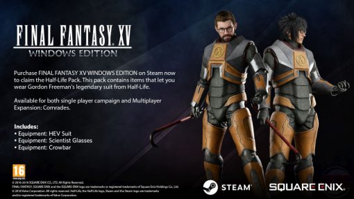 FINAL FANTASY XV WINDOWS EDITION - PC Key Code Steam Game Global