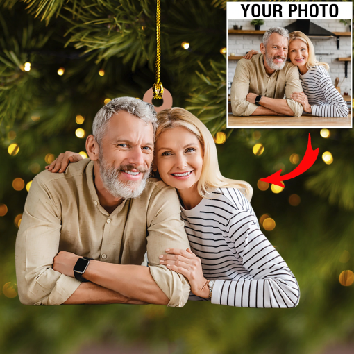 CUSTOM PHOTO SHAPED ORNAMENT