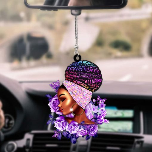 Black Girl Car Ornament HXDT170603