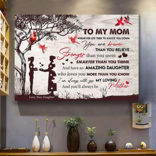 Mom And Daughter Canvas HXDT250204